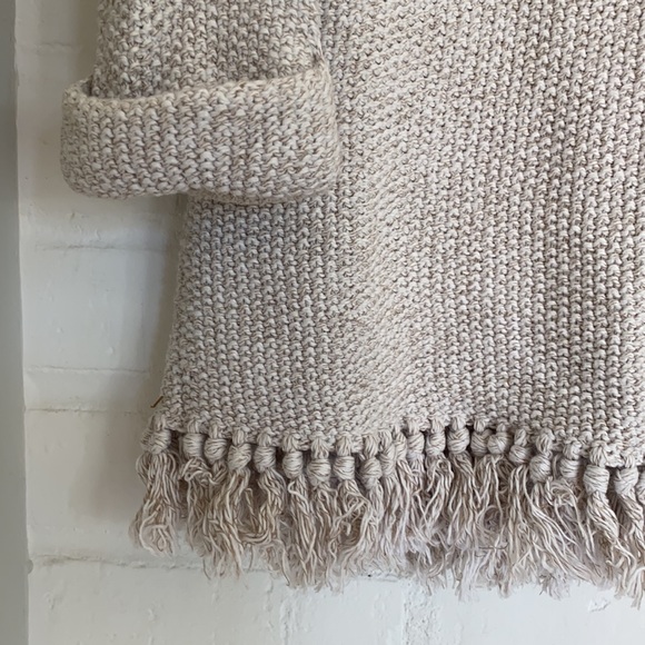 Madewell Memento Fringe Sweater Jacket - Picture 6 of 7